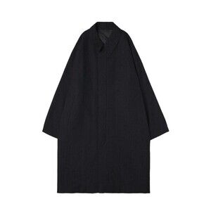 Kaptain Sunshine Long Minimalist Black Wool Jacket - NWT